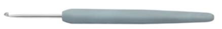 Крючок KnitPro 2.25 мм Waves, алюминиевый с ручкой (30902)