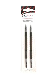 Спиці KnitPro 4.5 мм Karbonz, з'ємні (41306)