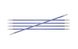 Спиці KnitPro 4.5 мм - 20 см Zing, панчішні (47040)
