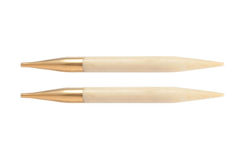 Спицы KnitPro 3,75 мм Bamboo съемные бамбуковые (22402)