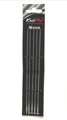 Спиці KnitPro 2.5 мм - 15 см Nova Metal панчішні  (10103)