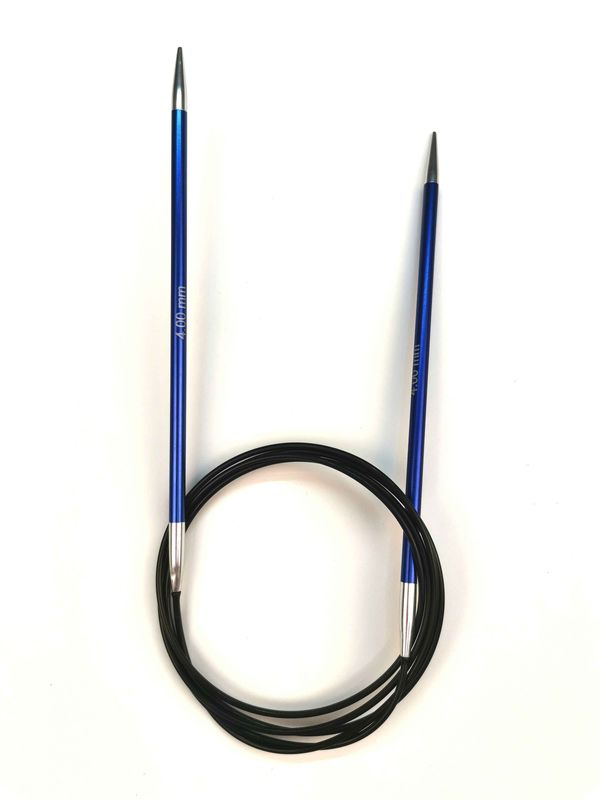 Спицы KnitPro 4 мм - 120 см Zing круговые (47189)