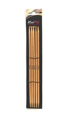 Спиці KnitPro 4.5 мм Basix Birch Wood панчішні дерев'яні (35118)