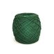 Шнурочна пряжа з мериносом і шовком LANA SETA 300, зелена, 100г (020400101)