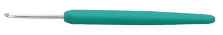 Крючок KnitPro 10.00 мм Waves, алюминиевый с ручкой (30918)