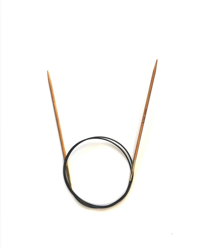 Спиці кругові KnitPro 80 см, 3.0 мм Basix Birch Wood дерев'яні (35380)
