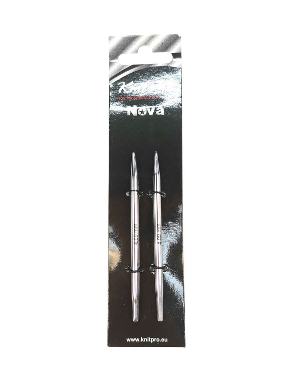 Спиці KnitPro 4.0 мм короткі Nova Metal з'ємні (10424)