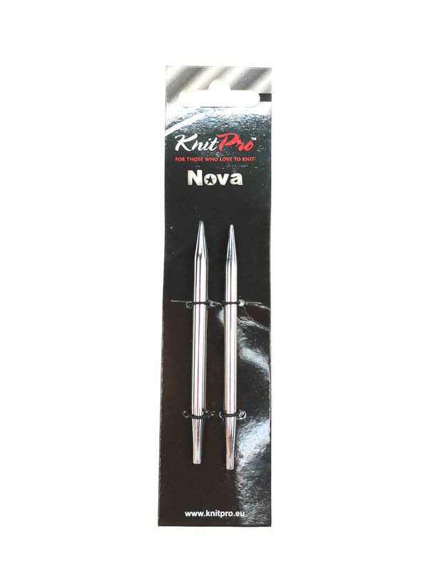 Спиці KnitPro 4.5 мм короткі Nova Metal з'ємні (10425)