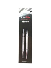 Спиці KnitPro 5.5 мм короткі Nova Metal з'ємні (10427)