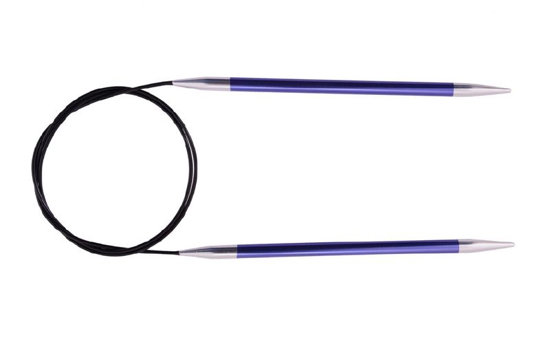 Спицы KnitPro 4,5 мм - 40 см Zing круговые короткие (47070)